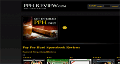 Desktop Screenshot of pphreview.com